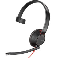 Компьютерная гарнитура POLY BlackWire 5210 USB-A HS Mono (80R98AA)