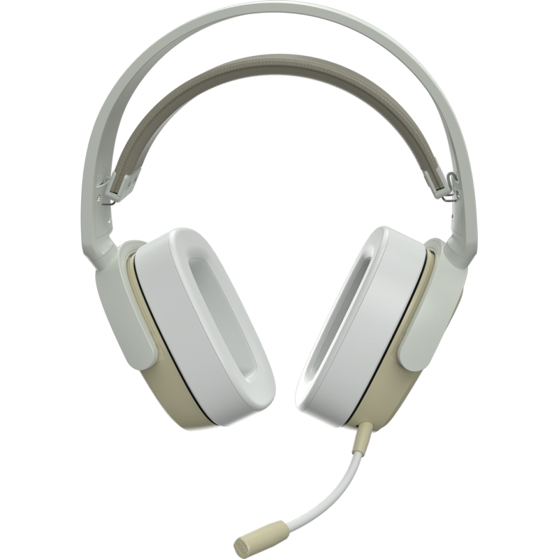 Комп'ютерна гарнітура Ajazz AHM09 MAX Gray White (AHM09-MAX-GW)