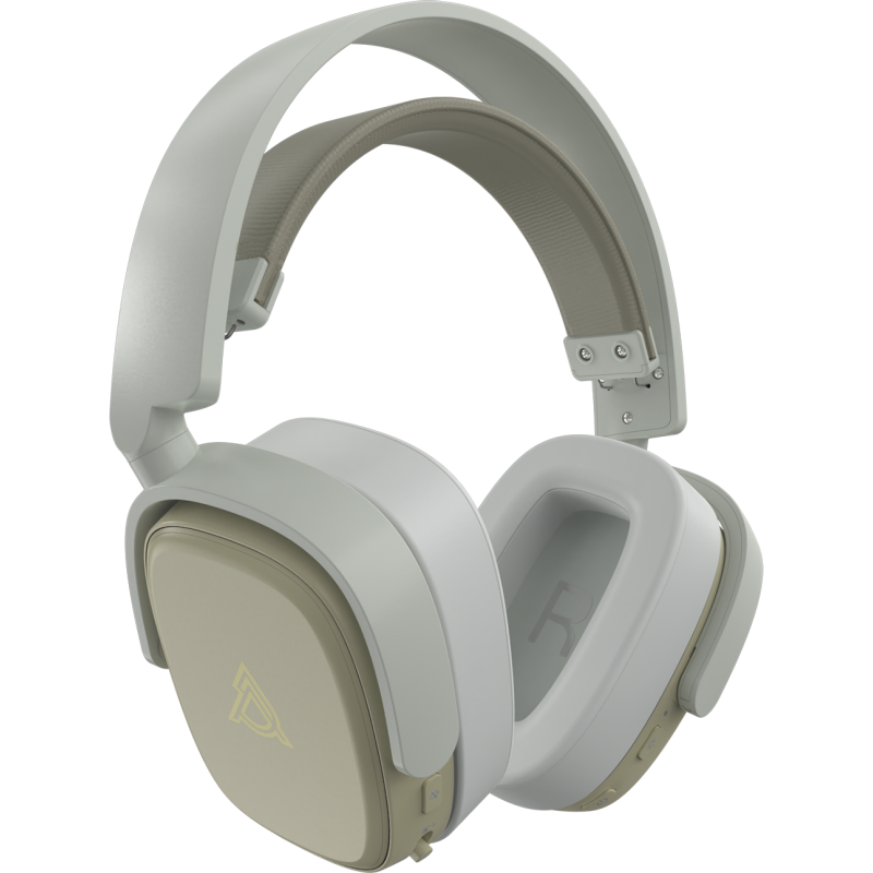 Комп'ютерна гарнітура Ajazz AHM09 MAX Gray White (AHM09-MAX-GW)