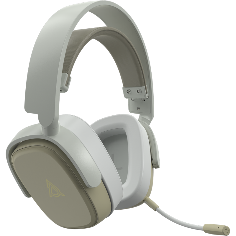 Комп'ютерна гарнітура Ajazz AHM09 MAX Gray White (AHM09-MAX-GW)