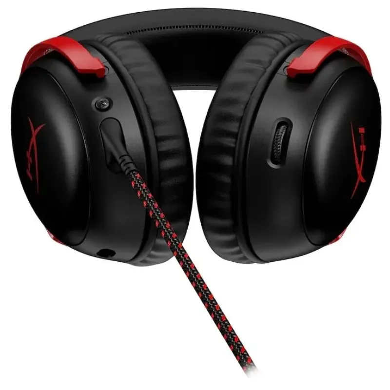 Комп'ютерна гарнітура HyperX Cloud III Black/Red (727A9AA)