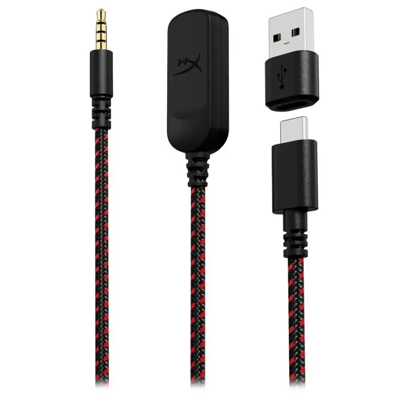 Комп'ютерна гарнітура HyperX Cloud III Black/Red (727A9AA)