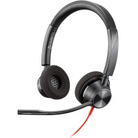 Компьютерная гарнитура POLY Blackwire 3320-M Black (8X220AA)