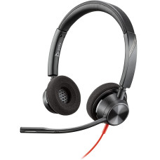 Комп'ютерна гарнітура POLY Blackwire 3320-M Black (8X220AA)