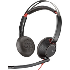 Компьютерная гарнитура POLY BlackWire 5220 USB-A HS Stereo Black (80R97AA)