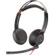 Комп'ютерна гарнітура POLY BlackWire 5220 USB-A HS Stereo Black (80R97AA)