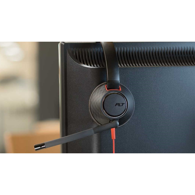 Комп'ютерна гарнітура POLY BlackWire 5220 USB-A HS Stereo Black (80R97AA)