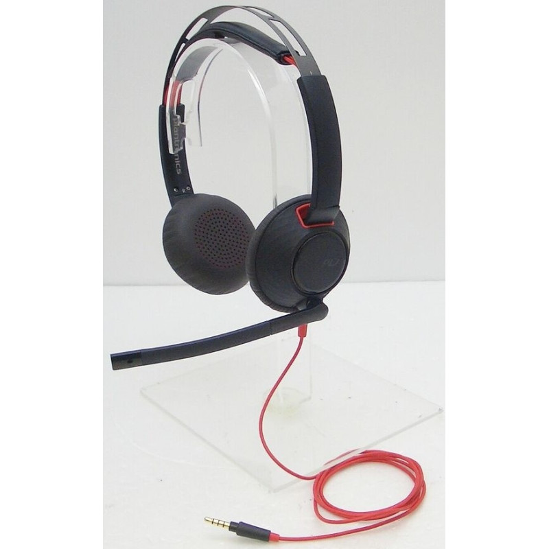 Комп'ютерна гарнітура POLY BlackWire 5220 USB-A HS Stereo Black (80R97AA)