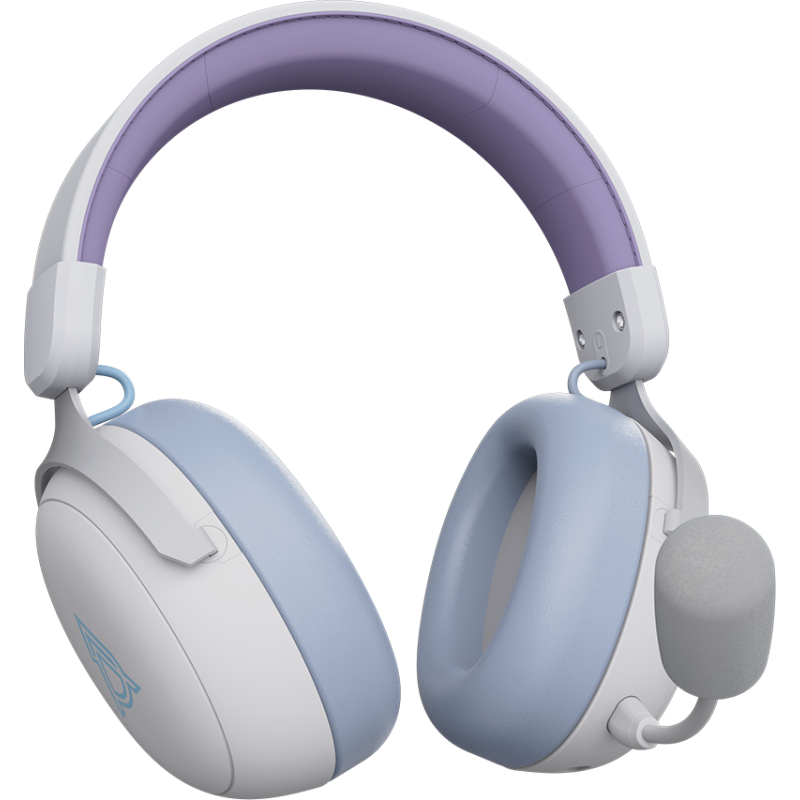 Комп'ютерна гарнітура Ajazz AHM08 MAX Purple White Blue (AHM08-MAX-PWB)