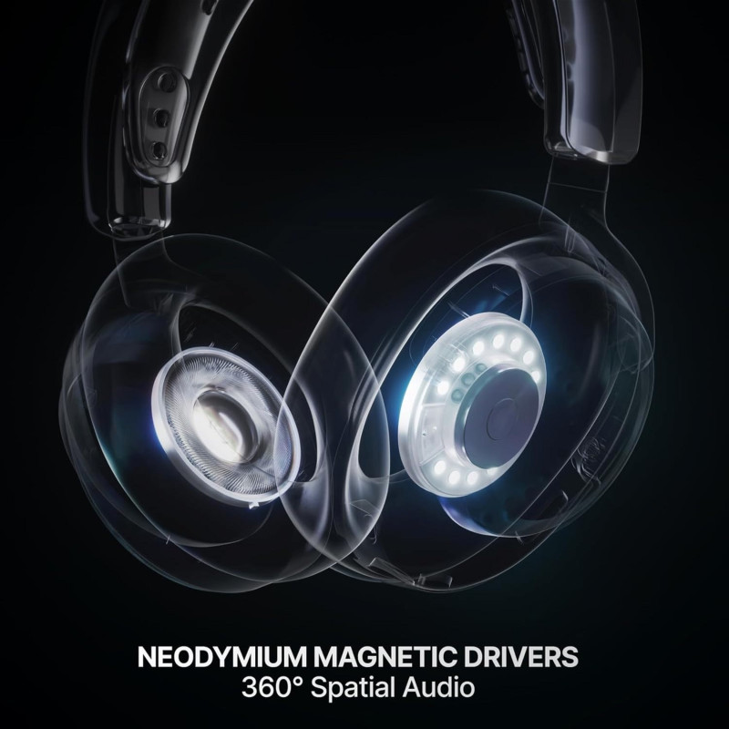 Комп'ютерна гарнітура SteelSeries Arctis Nova 7P Wireless Gen 2 Black (61744)