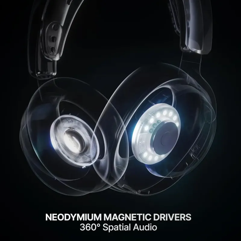 Компьютерная гарнитура SteelSeries Arctis Nova 7P Wireless Gen 2 Black (61744)