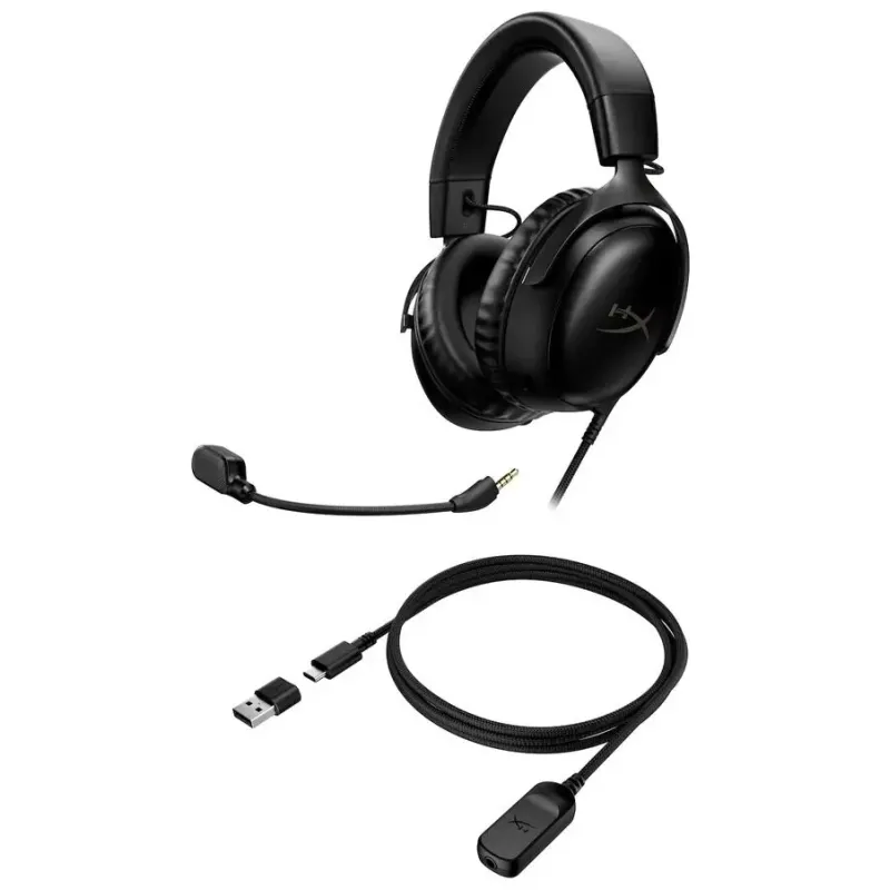 Комп'ютерна гарнітура HyperX Cloud III Black (727A8AA)