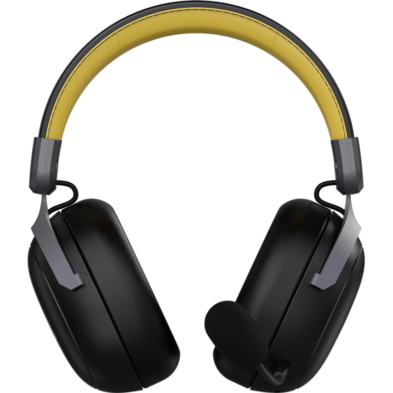 Комп'ютерна гарнітура Ajazz AHM08 MAX Black Gray Yellow (AHM08-MAX-BGY)