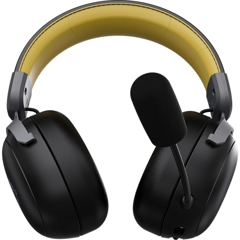 Комп'ютерна гарнітура Ajazz AHM08 MAX Black Gray Yellow (AHM08-MAX-BGY)