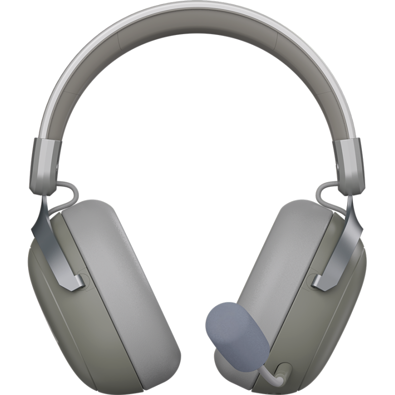 Комп'ютерна гарнітура Ajazz AHM08 MAX Gray White (AHM08-MAX-GW)