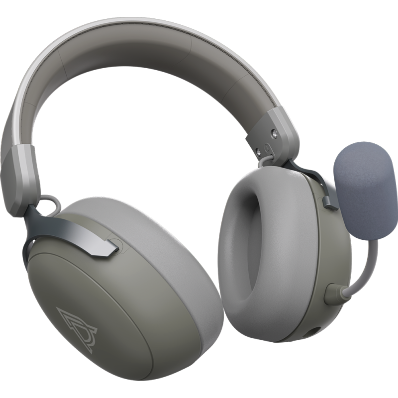 Комп'ютерна гарнітура Ajazz AHM08 MAX Gray White (AHM08-MAX-GW)