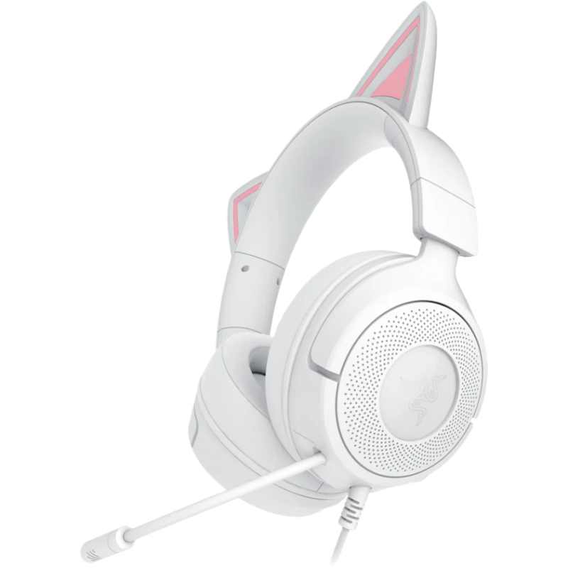 Компьютерная гарнитура Razer Kraken Kitty V3 X Wired White (RZ04-05350300-R3M1)