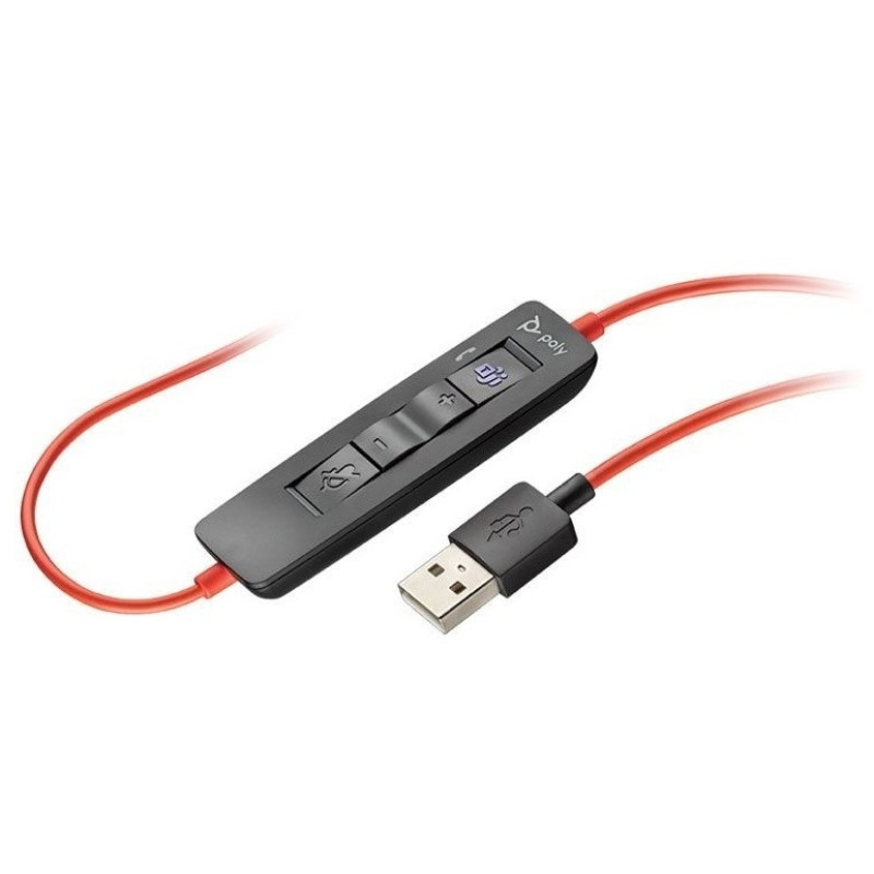 Компьютерная гарнитура POLY BlackWire C3325-M Black (8X222AA)