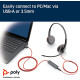 Компьютерная гарнитура POLY BlackWire C3325-M Black (8X222AA)