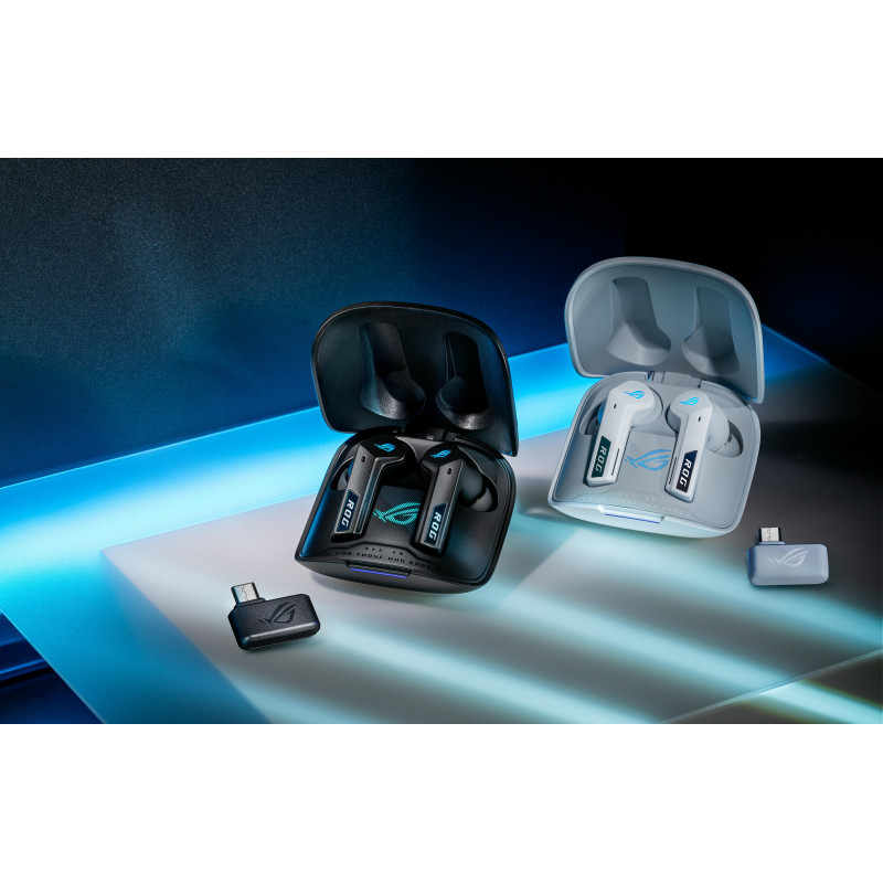 Компьютерная гарнитура ASUS ROG Cetra True Wireless SpeedNova Moonlight White (90YH03Y0-BTUA10)