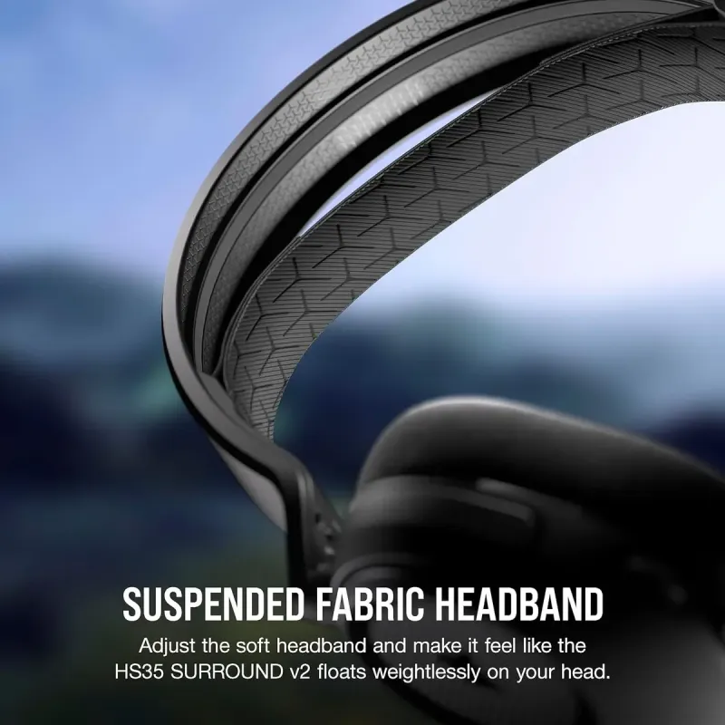 Компьютерная гарнитура Corsair HS35 SURROUND v2 Black (CA-9011386)