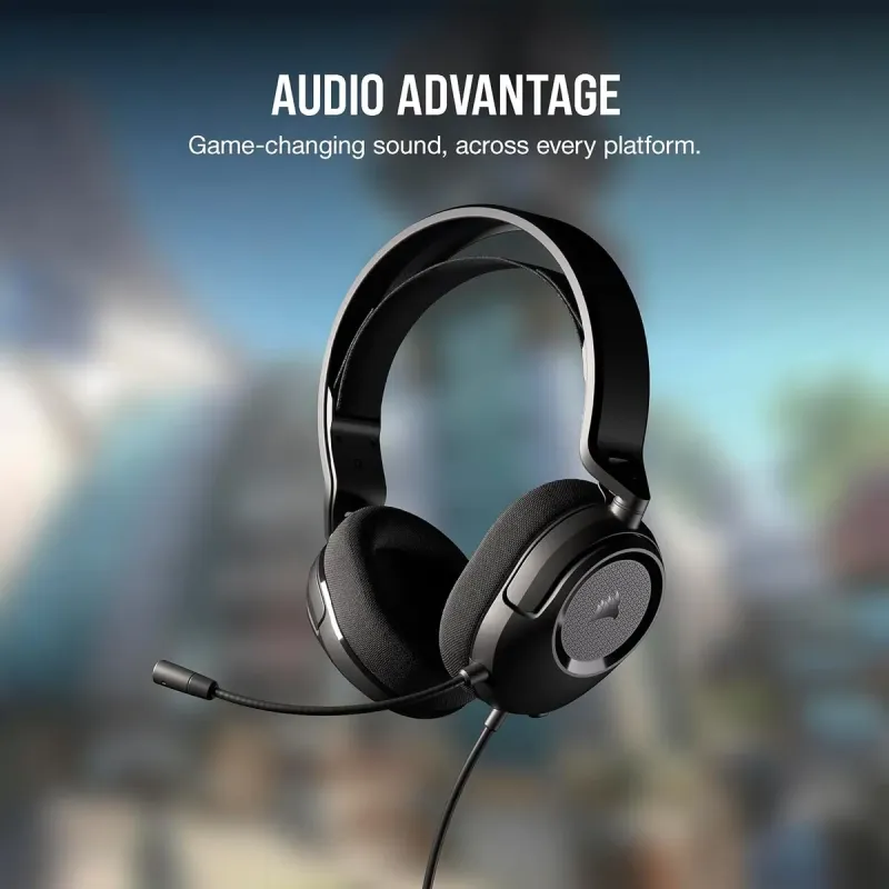 Компьютерная гарнитура Corsair HS35 SURROUND v2 Black (CA-9011386)