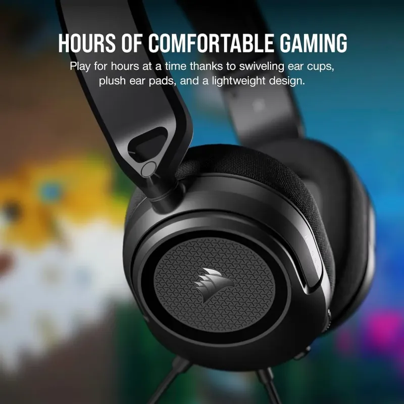 Компьютерная гарнитура Corsair HS35 SURROUND v2 Black (CA-9011386)