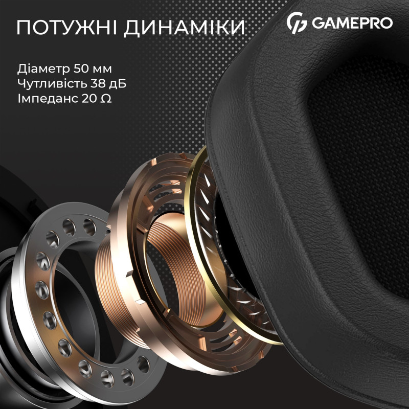 GamePro Genesis Hunter White (HS1350W)