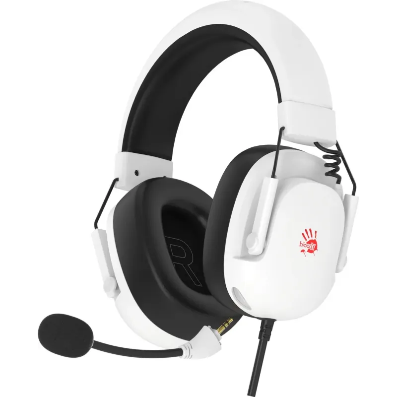 Комп'ютерна гарнітура Bloody G585 (White)