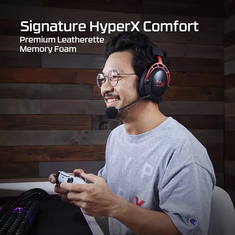 Комп'ютерна гарнітура HyperX Cloud Alpha Wireless Black (4P5D4AA)