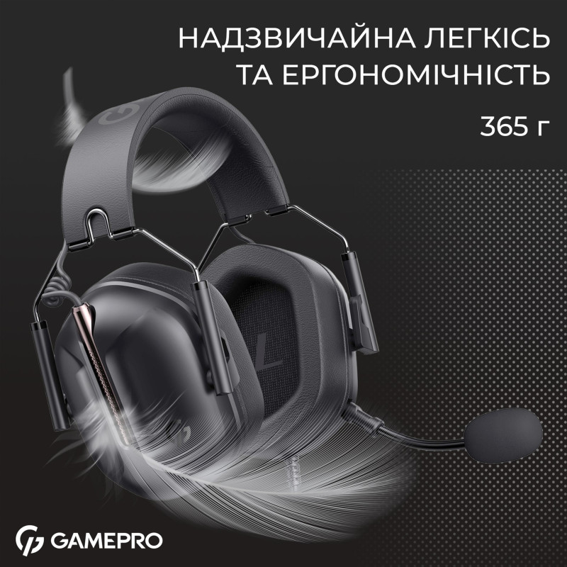 GamePro Genesis Hunter Black (HS1350B)