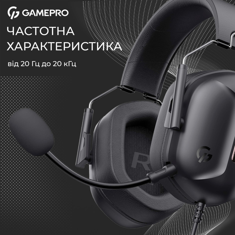 GamePro Genesis Hunter Black (HS1350B)