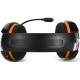 Компьютерная гарнитура REAL-EL GDX-7700 Surround 7.1 Black-orange (EL124100016)