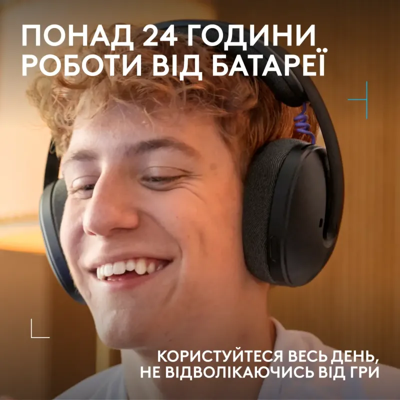 Комп'ютерна гарнітура Logitech G325 Lightspeed Wireless Black (981-001524)