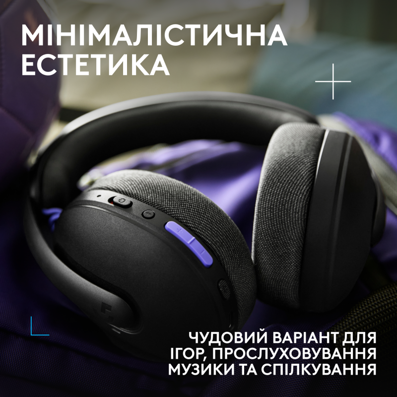 Комп'ютерна гарнітура Logitech G325 Lightspeed Wireless Black (981-001524)