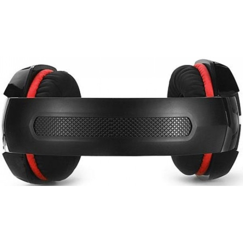 Компьютерная гарнитура REAL-EL GDX-8000 Vibration Surround 7.1 BackLit Black-Red (EL124100017)