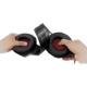 Компьютерная гарнитура REAL-EL GDX-8000 Vibration Surround 7.1 BackLit Black-Red (EL124100017)