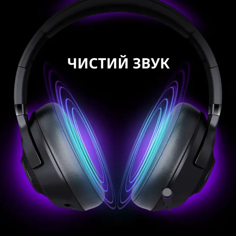 Компьютерная гарнитура LORGAR Noah 702 Wireless Gaming Black (LRG-GHS702)