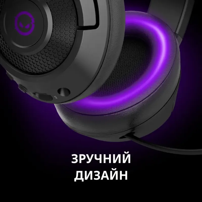 Компьютерная гарнитура LORGAR Noah 702 Wireless Gaming Black (LRG-GHS702)