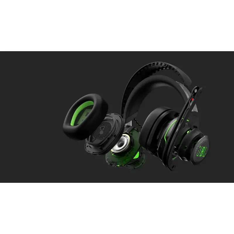 Комп'ютерна гарнітура JBL Quantum 910X Wireless for XBOX (JBLQ910XWLBLKGRN)