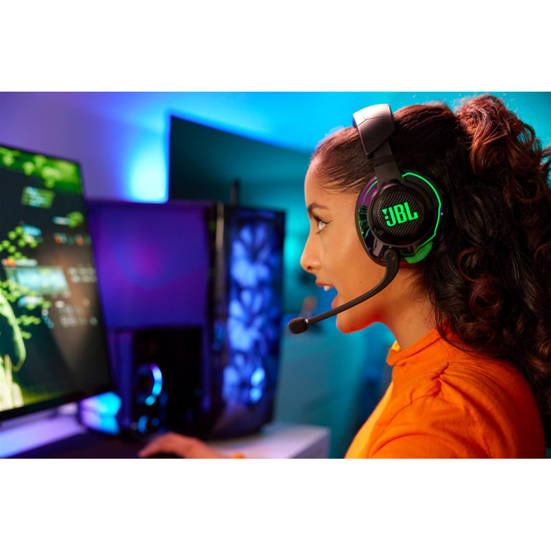 Комп'ютерна гарнітура JBL Quantum 910X Wireless for XBOX (JBLQ910XWLBLKGRN)