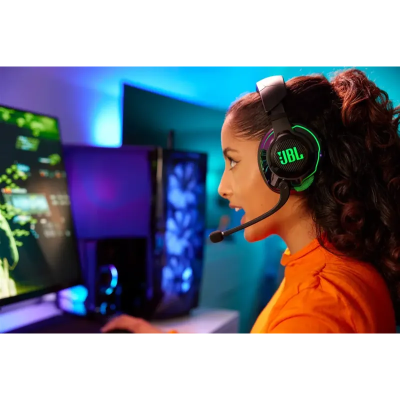 Комп'ютерна гарнітура JBL Quantum 910X Wireless for XBOX (JBLQ910XWLBLKGRN)