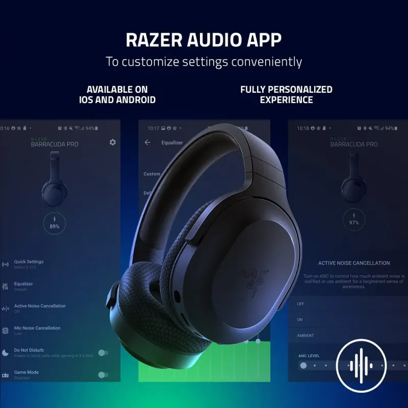 Компьютерная гарнитура Razer Barracuda X 2022 Black (RZ04-04430100-R3M1)