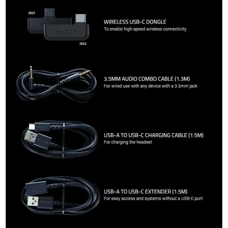 Компьютерная гарнитура Razer Barracuda X 2022 Black (RZ04-04430100-R3M1)