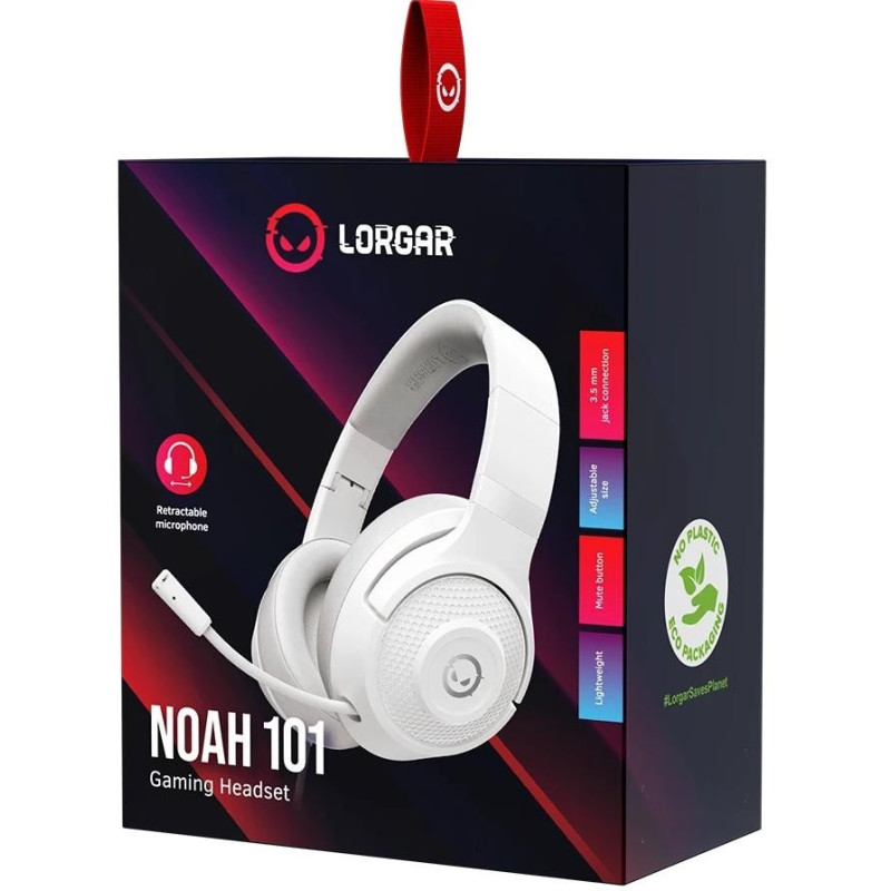 Lorgar Noah 101 White (LRG-GHS101W)