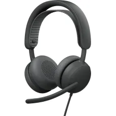 Комп'ютерна гарнітура Logitech Zone Wired 2 Black (981-001618)