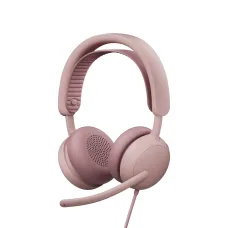 Комп'ютерна гарнітура Logitech Zone Wired 2 Rose (981-001620)