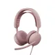Комп'ютерна гарнітура Logitech Zone Wired 2 Rose (981-001620)