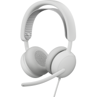 Компьютерная гарнитура Logitech Zone Wired 2 USB White (981-001621)