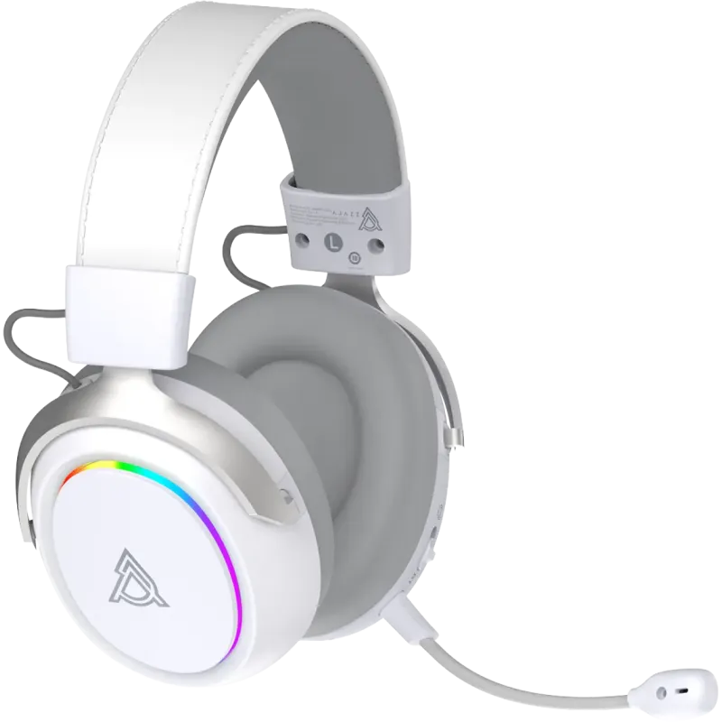 Компьютерная гарнитура Ajazz AHM10 Max White (AHM10-MAX-W)